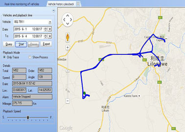 Online Vehicle GPS Tracking System Mileage Report Website Based Tracking Platform